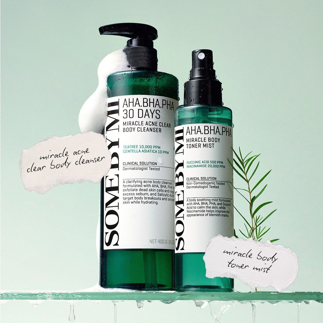 SOMEBYMI AHA BHA PHA 30Days Miracle Acne Clear Body Cleanser 400g