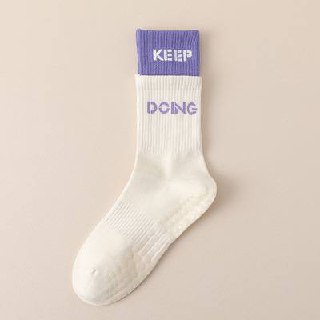 [M] Yoga Pilates Non-Slip Grip Sock for Women