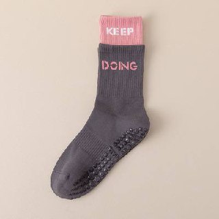 [M] Yoga Pilates Non-Slip Grip Sock for Women