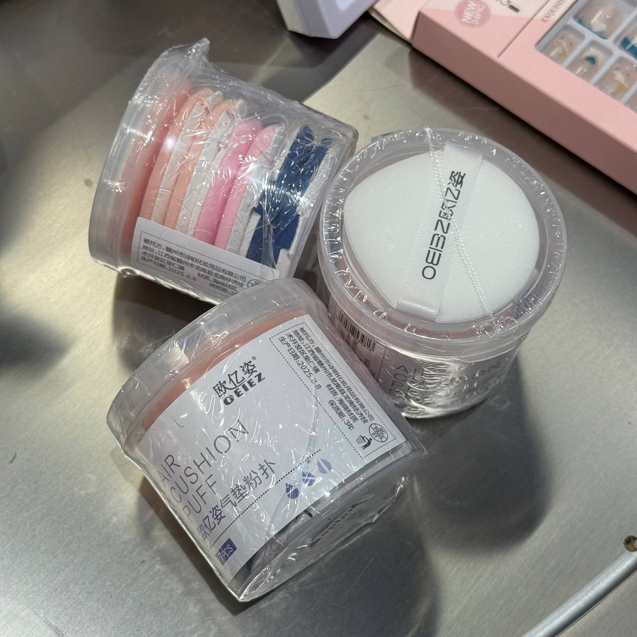 Oeiez Makeup Foundation Air Cushion Puff set of 7pcs