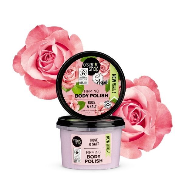 ORGANIC SHOP Firming Body Polish Rose & Salt 250ml
