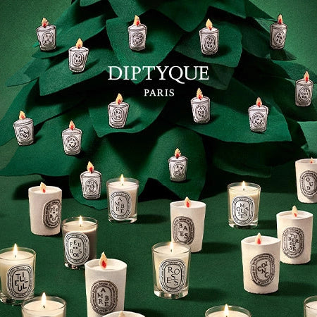 DIPTYQUE Votive Candle Trio : Baies, Figuier, Rose