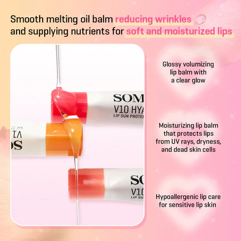 SOMEBYMI V10 Hyal Lip Sun Protector SPF15 7ml (2 Shades)