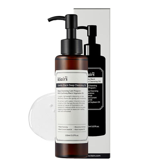 DEAR KLAIRS Gentle Black Deep Cleansing Oil (150ml)