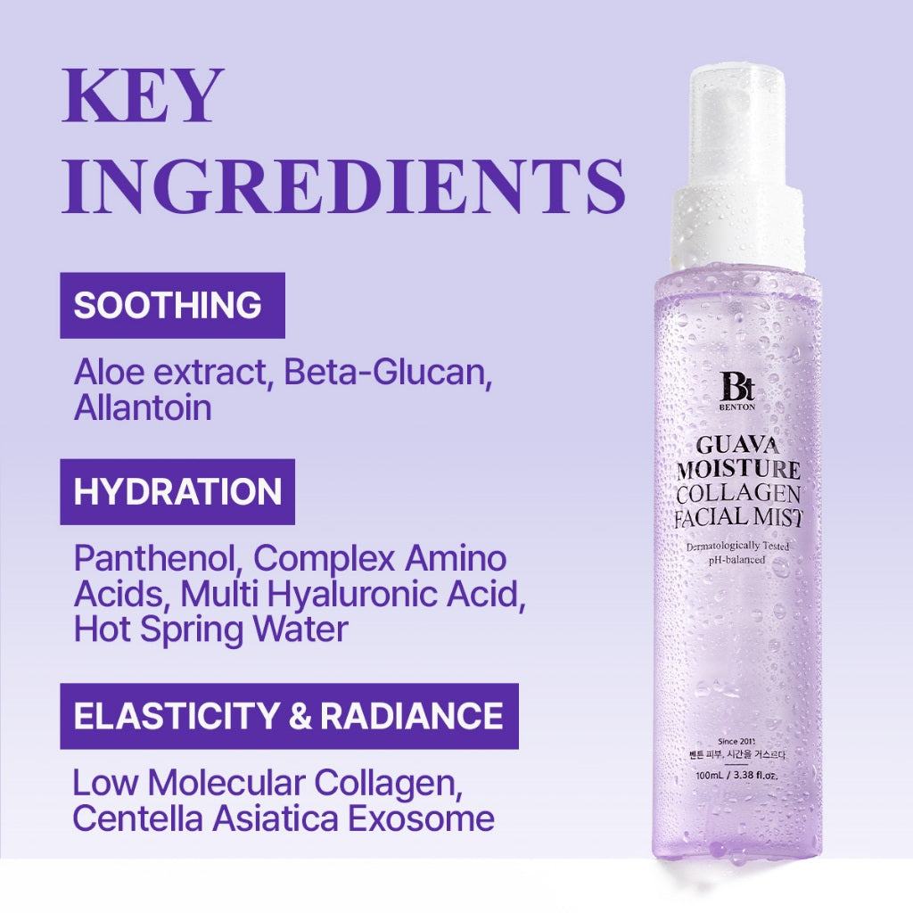 BENTON Guave Moisture Collagen Facial Mist 100ml