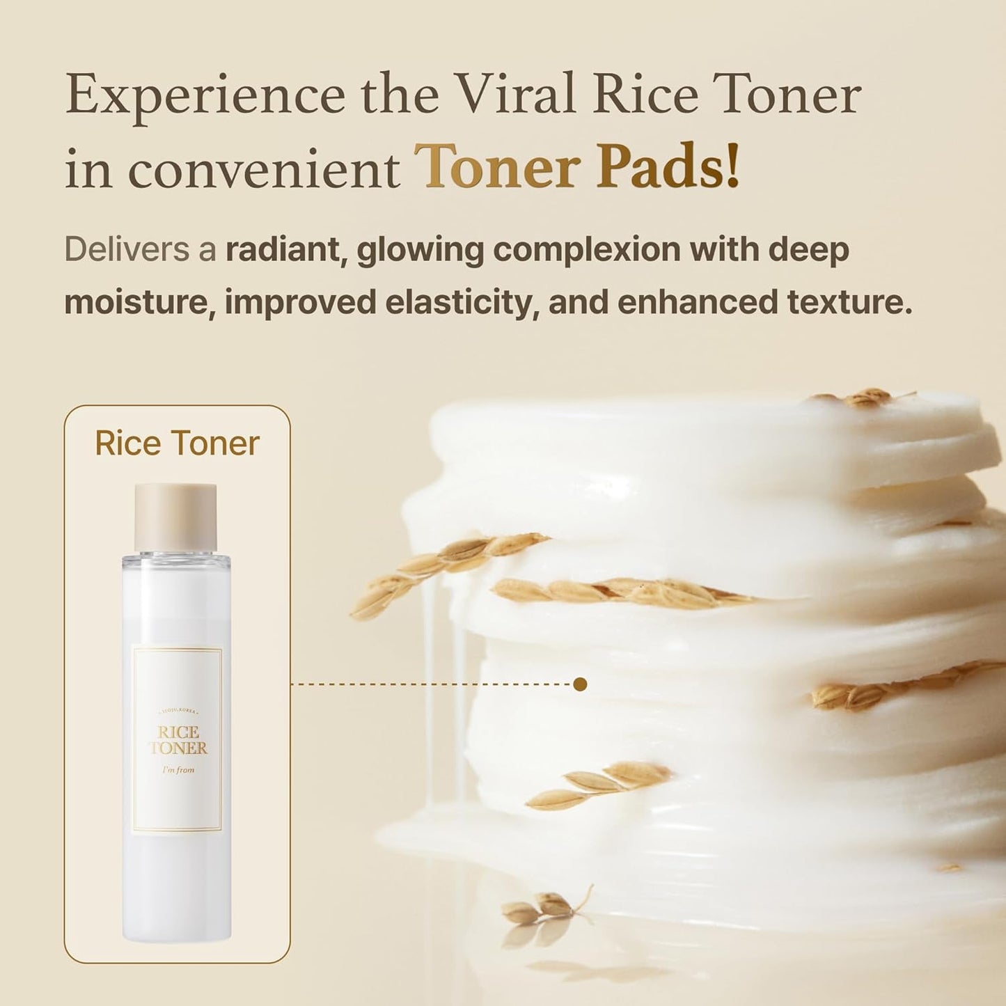 I'M FROM Rice Toner Pad