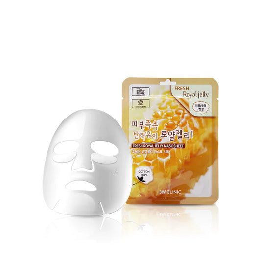 3W CLINIC Fresh Royal Jelly Sheet Mask (1EA)