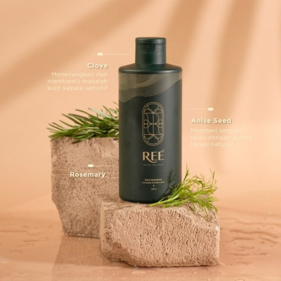 Ree Derma Mild Shampoo Cinnamon Amino Acid 250ml