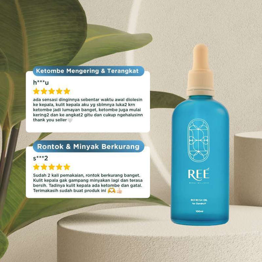 Ree Derma Calm & Cool Refresh Hair Oil 100ml