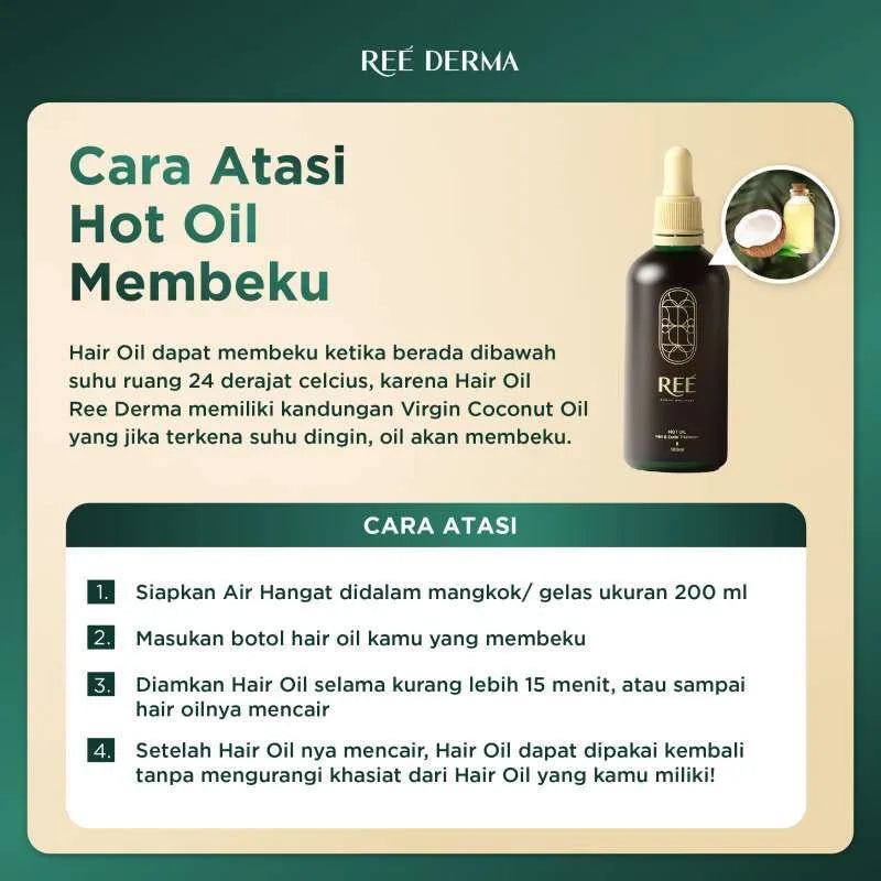Ree Derma Hot Oil & Scalp Treatment