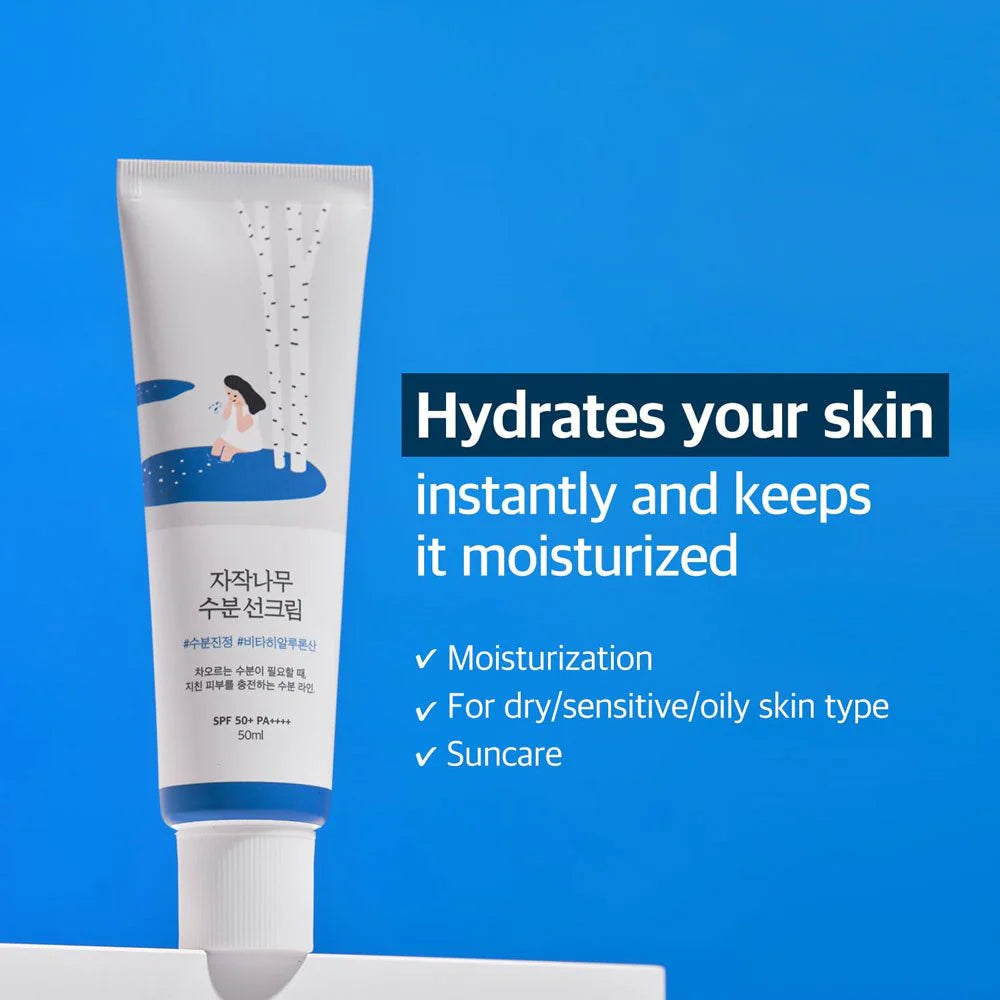 ROUNDLAB Birch Juice Moisturizing Sun Cream (50ml)