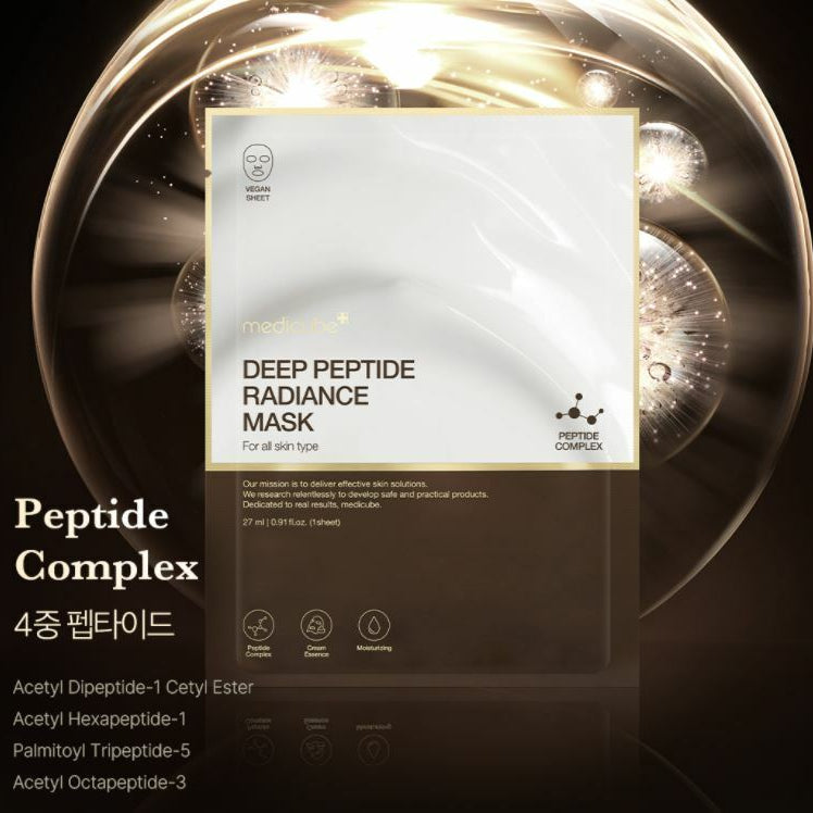 MEDICUBE Deep Peptide Radiance Mask 27ml (1 EA)