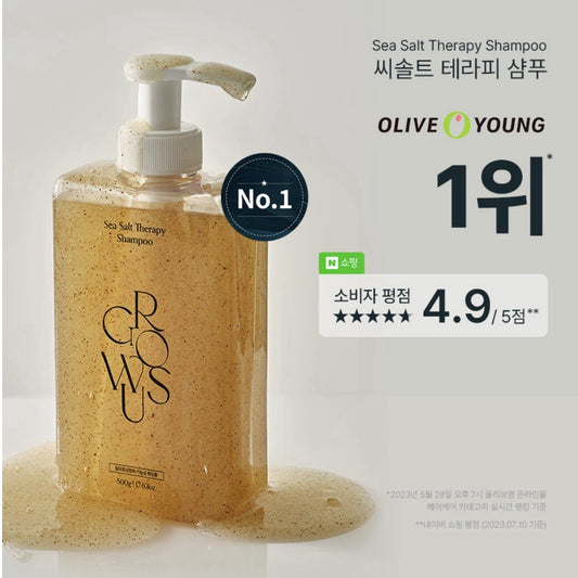 GROWUS Sea Salt Therapy Shampoo 500ml