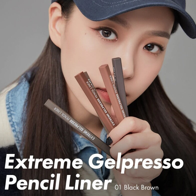 CLIO Extreme Gelpresso Pencil Liner (8 Shades)