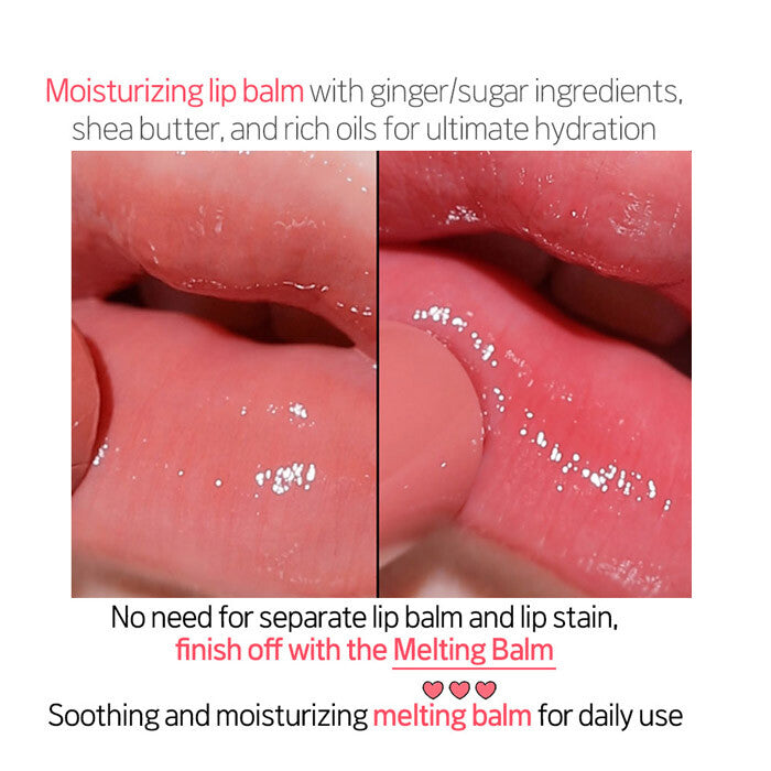 ETUDE Ginger Sugar Melting Balm (4 Shades)
