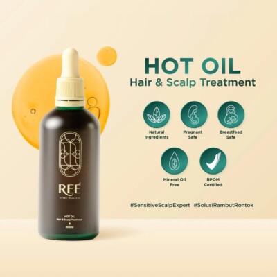 Ree Derma Hot Oil & Scalp Treatment