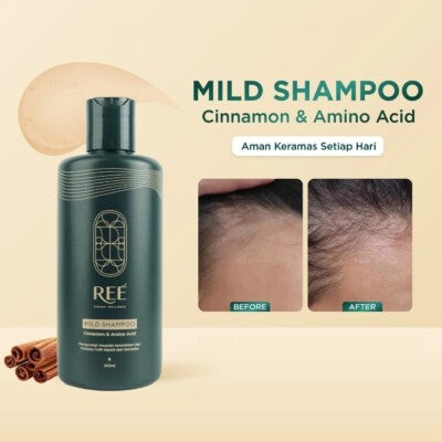 Ree Derma Mild Shampoo Cinnamon Amino Acid 250ml