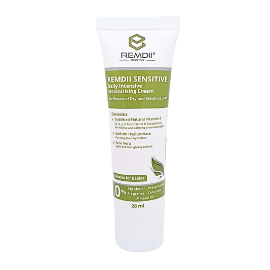 REMDII Sensitive Daily Intensive Moisturising Cream 28ml