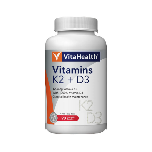 VITAHEALTH Vitamin K2+D3 90's