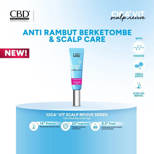 CBD Cica+Vit Scalp Revive Cleansing Scrub 15g