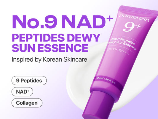 NUMBUZIN No.9 NAD+ 9 Peptides Dewy Sun Essence