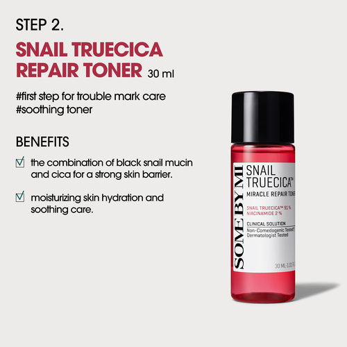 SOMEBYMI Snail Truecica Miracle Repair Starter Kit