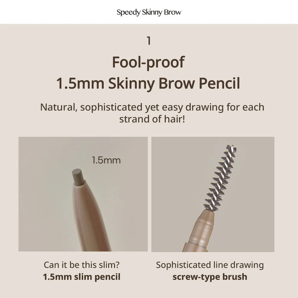 PERIPERA Speedy Skinny Brow (2 Shades)