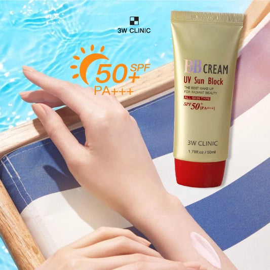 3W CLINIC UV Sun Block BB Cream SPF 50+ PA+++
