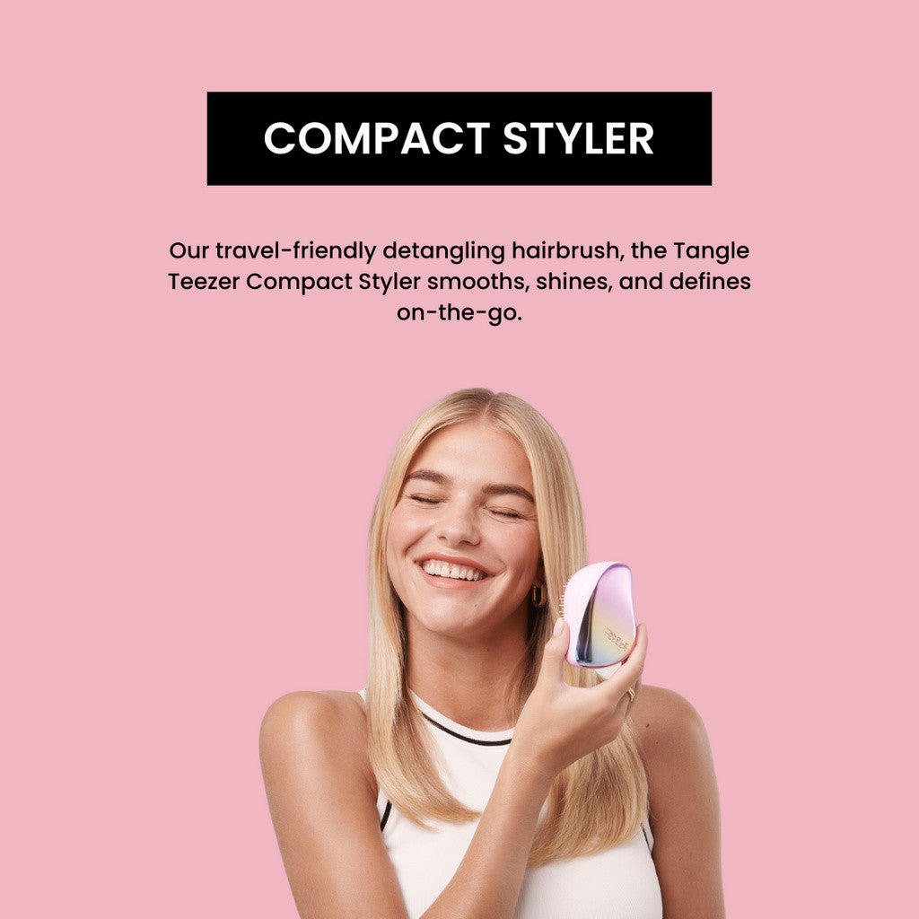 Compact Detangling Hair Brush Handheld Comb