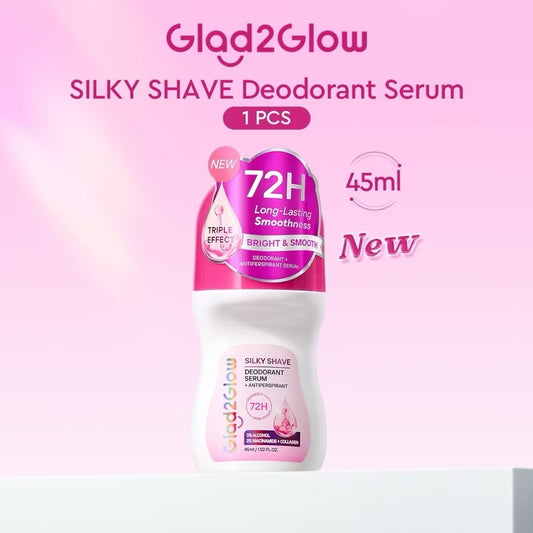GLAD2GLOW Silky Shave Deodorant Serum 45ml