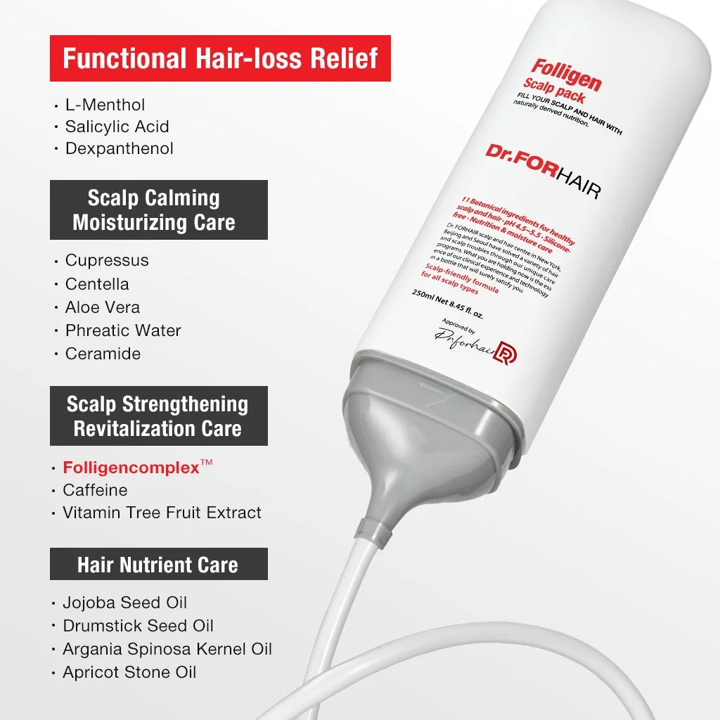 DR.FORHAIR Folligen Scalp Pack (50ml/250ml)