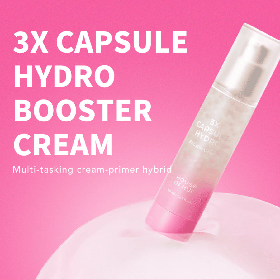 HOUSE OF HUR 3x Capsule Hydro Booster Cream 50ml