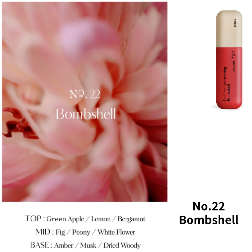 Hetras Perfume Moisturizing Body Mist - Bombshell