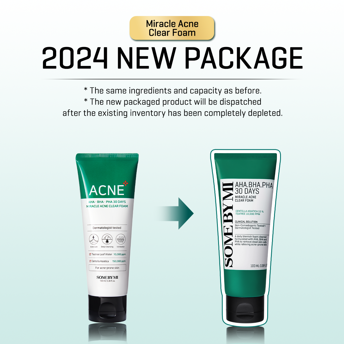 SOMEBYMI AHA BHA PHA 30 Days Miracle Acne Clear Foam