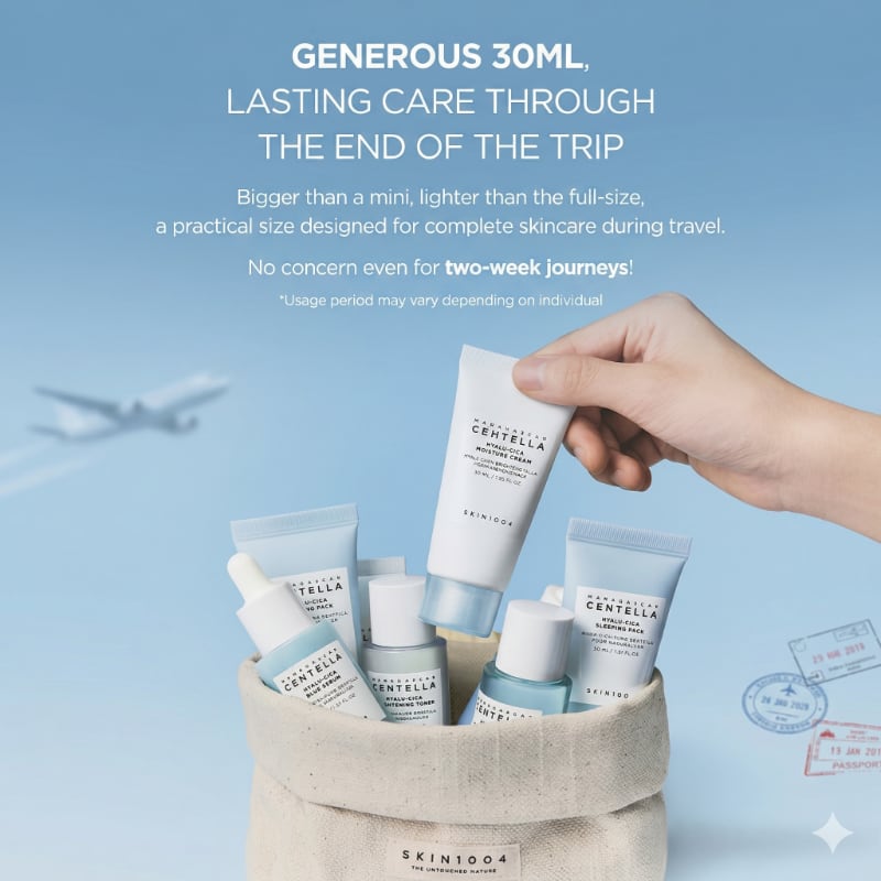 SKIN1004 Madagascar Centella Hyalu-Cica Travel Kit