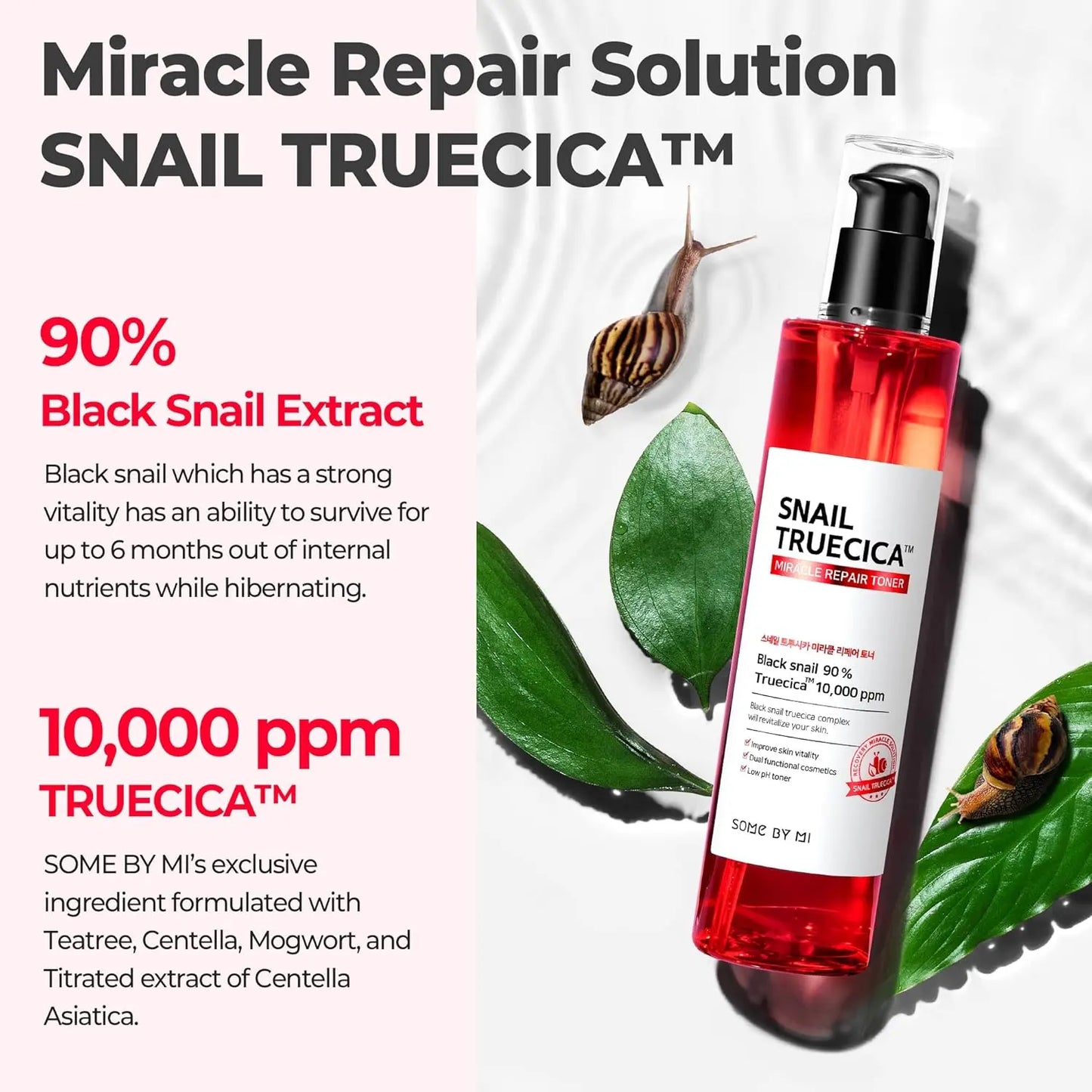 SOMEBYMI Snail Truecica Miracle Repair Toner