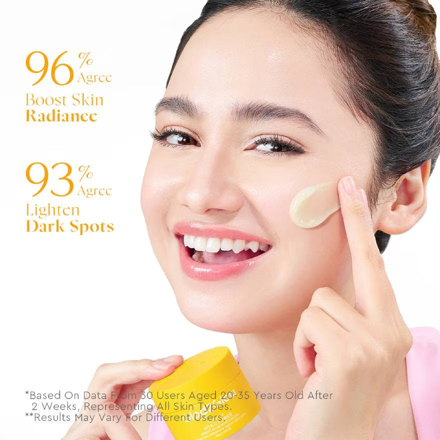 GLAD2GLOW Jeju Tangerine Vita C Power Bright Glow Moisturizer