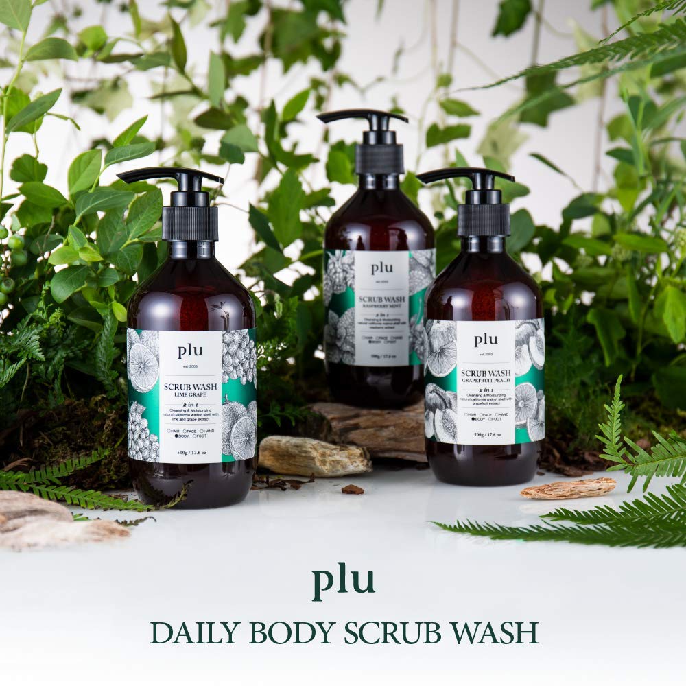 PLU Scrub Wash 500g (2 Scents)
