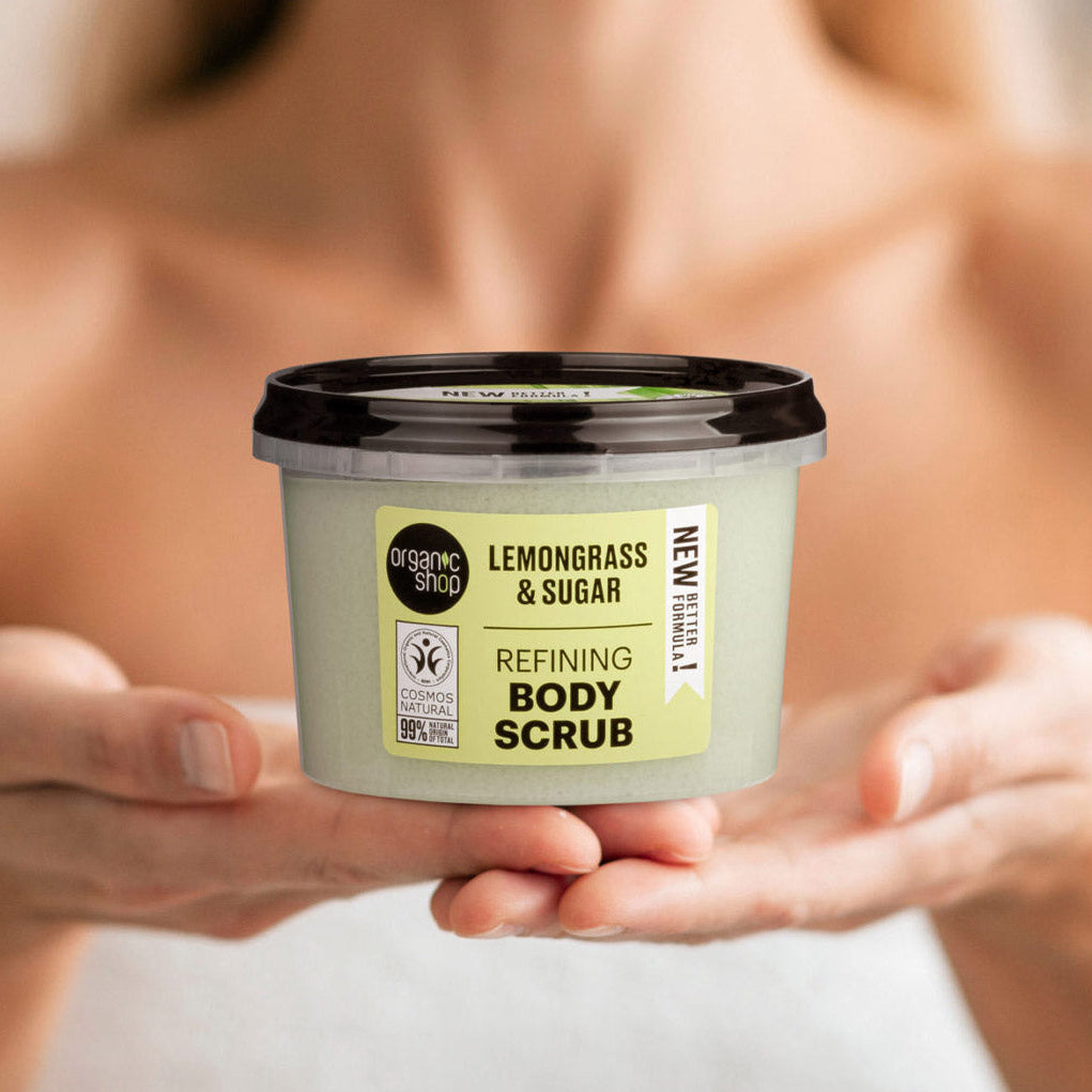 ORGANIC SHOP Refining Body Scrub Lemongrass & Sugar 250ml
