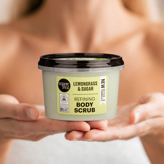 ORGANIC SHOP Refining Body Scrub Lemongrass & Sugar 250ml