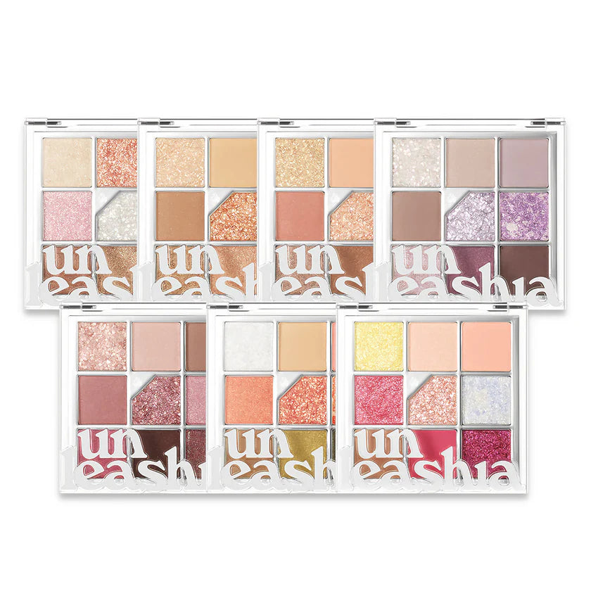 UNLEASHIA Glitterpedia Eye Palette 6.6g (6 Shades)