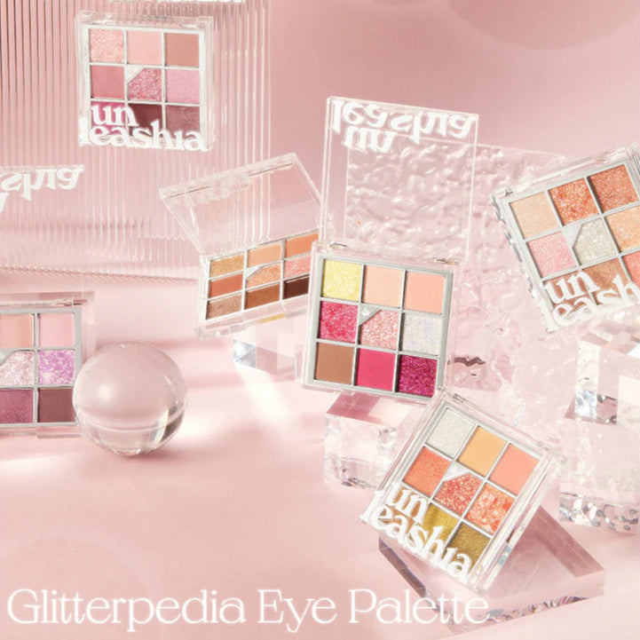 UNLEASHIA Glitterpedia Eye Palette 6.6g (6 Shades)