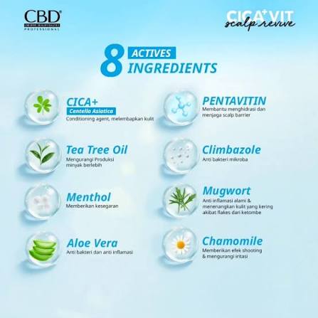 CBD Cica Scalp Revive Shampoo 250ml