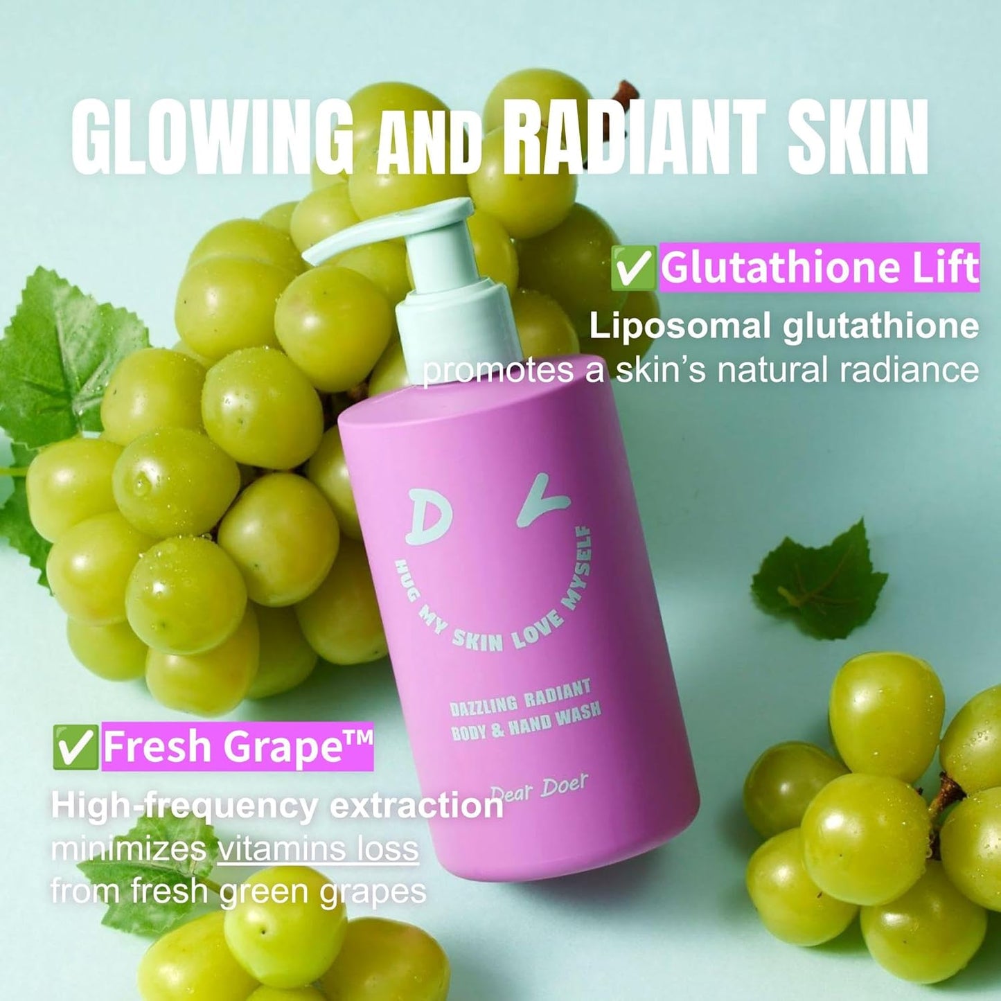 DEAR DOER Dazzling Radiant Body & Hand Wash 300ml