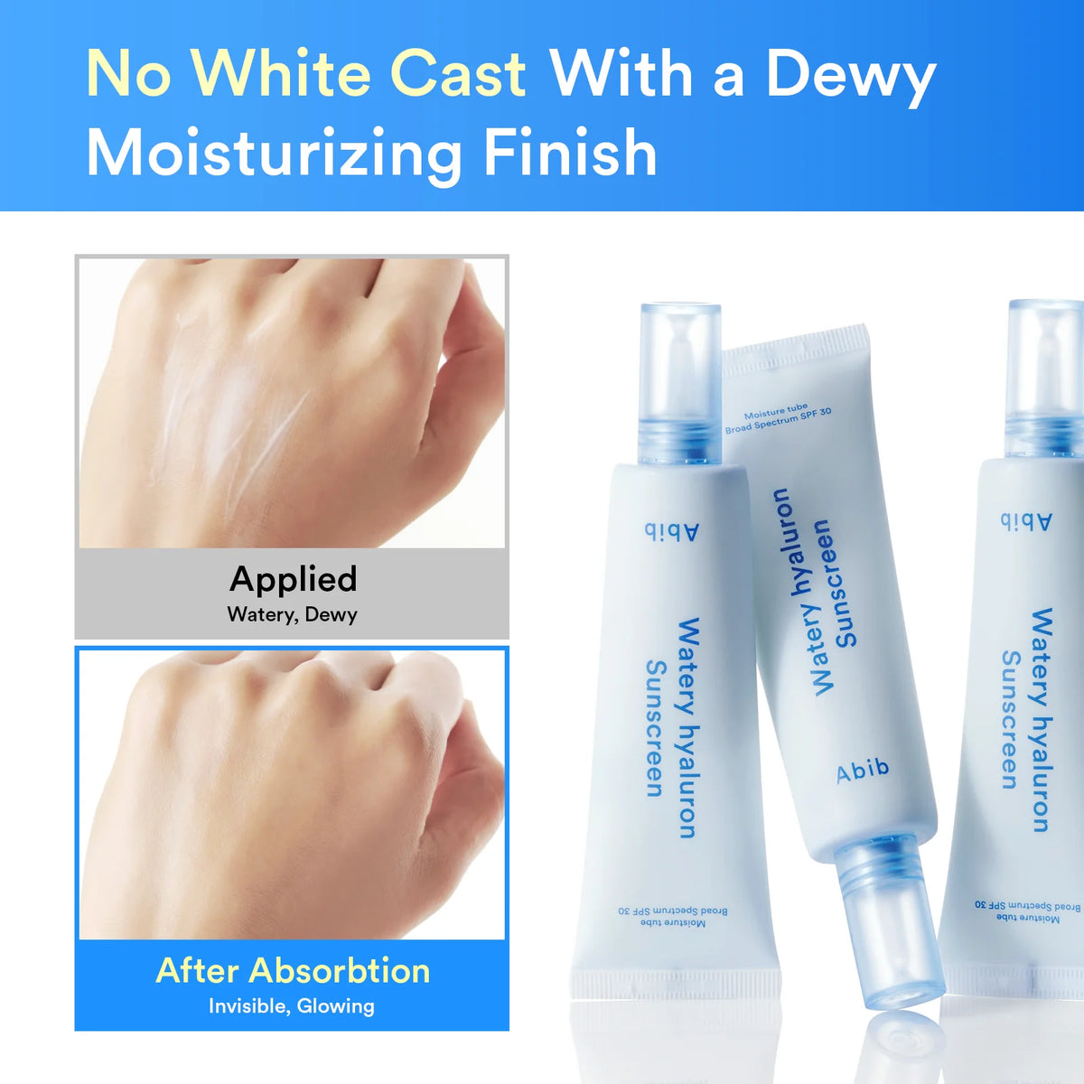 ABIB Watery Hyaluron Sunscreen Moisture Tube 50ml