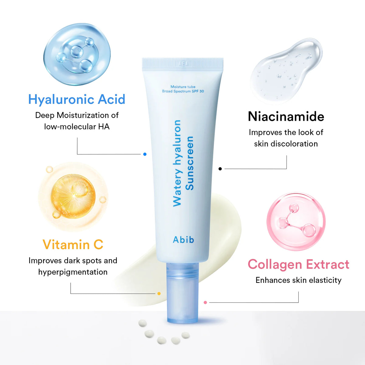 ABIB Watery Hyaluron Sunscreen Moisture Tube 50ml