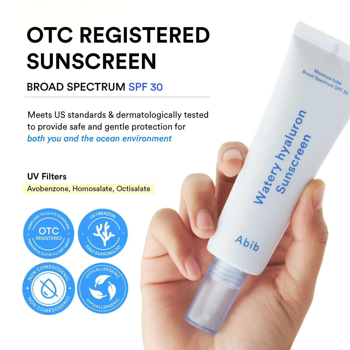 ABIB Watery Hyaluron Sunscreen Moisture Tube 50ml