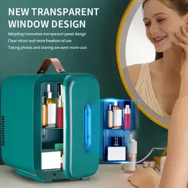 Multi-Functional Mini Cosmetic Fridge