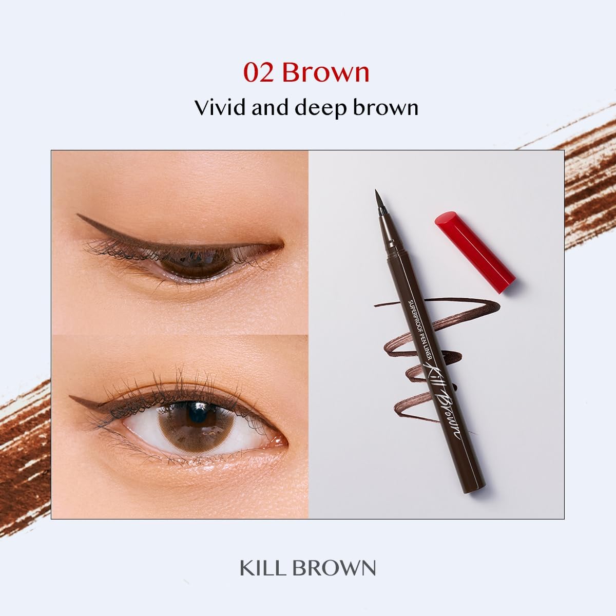 CLIO Superproof Pen Liner Kill (3 Shades)