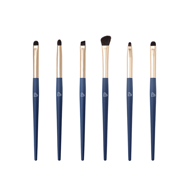 BLJ Classic Blue Makeup Brush Set